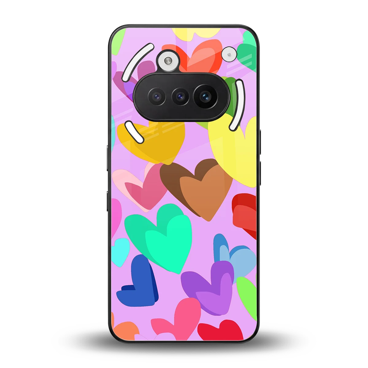 Love Spectrum back phone cover | glass case for nothing phone 3a