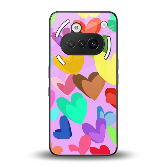 Love Spectrum back phone cover | glass case for nothing phone 3a