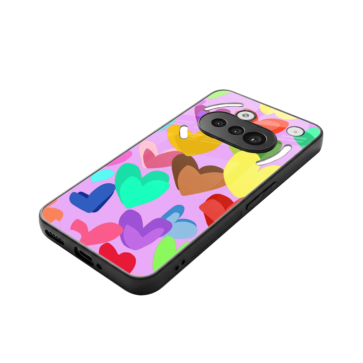 Love Spectrum stylish phone case for nothing phone 3a | glossy glass and slim fit