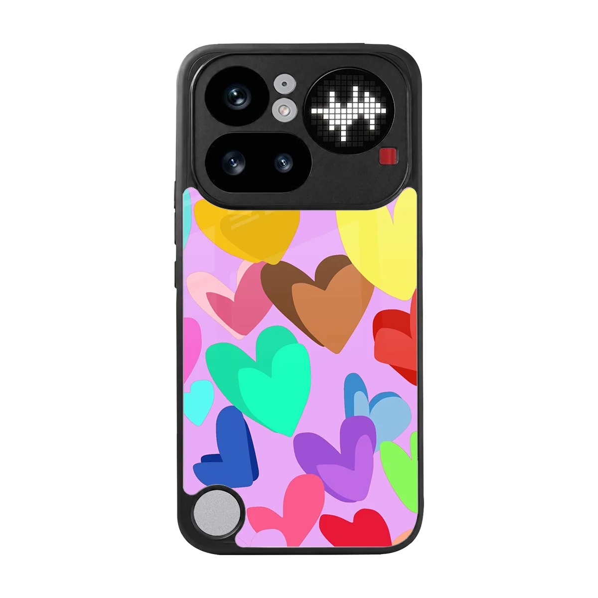 Love Spectrum back phone cover | glass case for nothing phone 4a pro