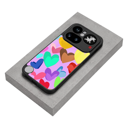 Love Spectrum stylish phone case for nothing phone 4a pro | glossy glass and slim fit