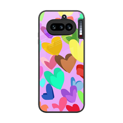 Love Spectrum back phone cover | glass case for nothing phone 4a