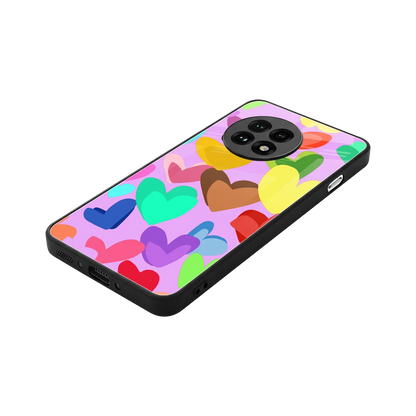 Love Spectrum stylish phone case for oneplus 13r | glossy glass and slim fit