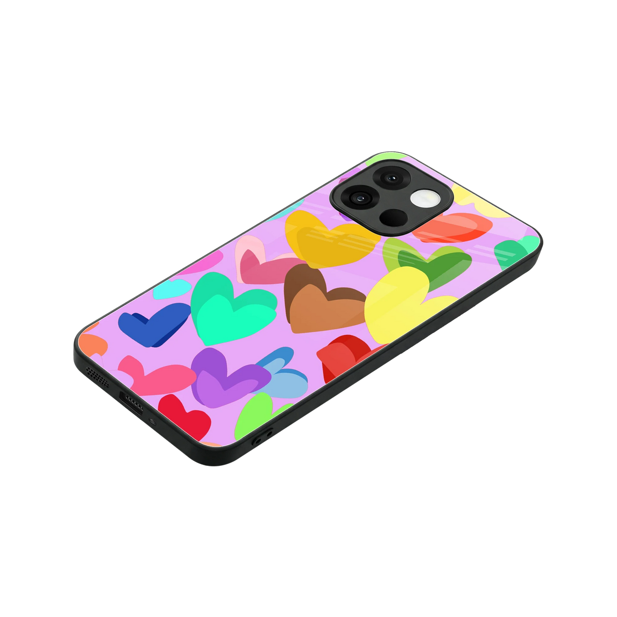 Love Spectrum stylish phone case for oneplus 13s | glossy glass and slim fit
