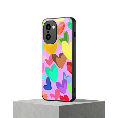 Love Spectrum oneplus 15r mobile cover | shockproof glass phone case