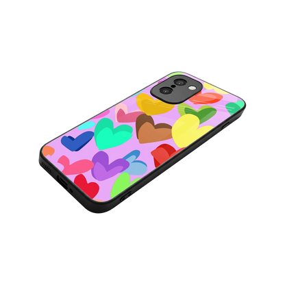 Love Spectrum stylish phone case for oneplus 15r | glossy glass and slim fit