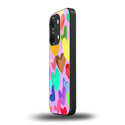 Love Spectrum oneplus nord 3 mobile cover | shockproof glass phone case