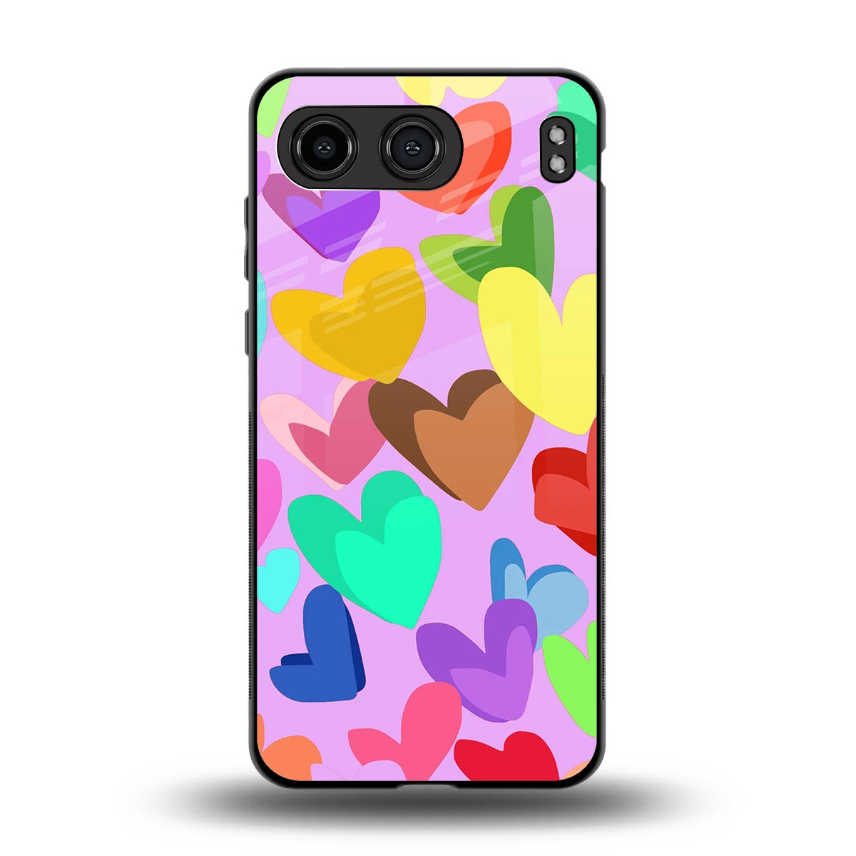 Love Spectrum back phone cover | glass case for oneplus nord 4