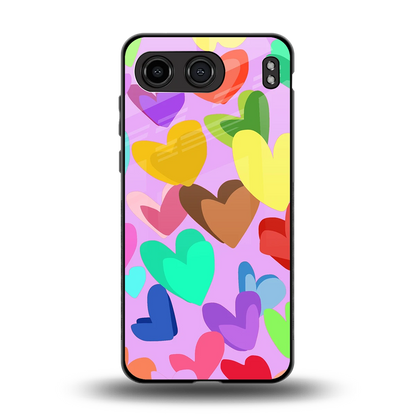 Love Spectrum back phone cover | glass case for oneplus nord 4