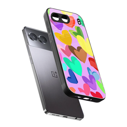 Love Spectrum sleek oneplus nord 4 cover with tempered glass back and TPU edges