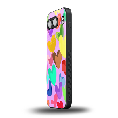 Love Spectrum oneplus nord 4 mobile cover | shockproof glass phone case