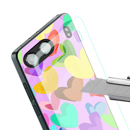 Love Spectrum stylish phone case for oneplus nord 4 | glossy glass and slim fit
