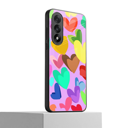 Love Spectrum oneplus nord 5 mobile cover | shockproof glass phone case