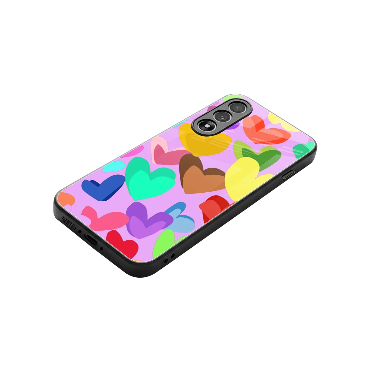 Love Spectrum stylish phone case for oneplus nord 5 | glossy glass and slim fit