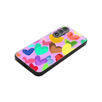 Love Spectrum stylish phone case for oneplus nord 5 | glossy glass and slim fit