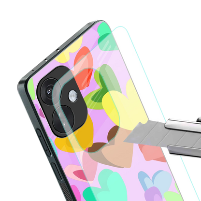 Love Spectrum stylish phone case for oneplus nord ce 3 | glossy glass and slim fit