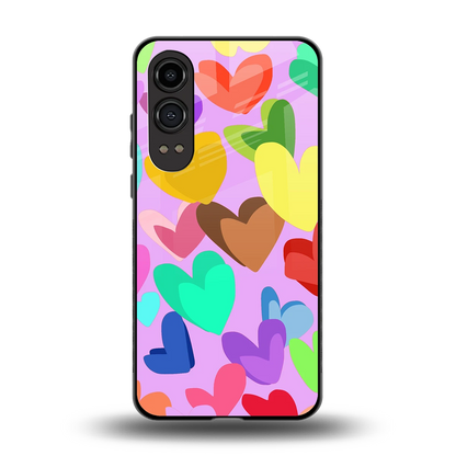 Love Spectrum back phone cover | glass case for oneplus nord ce 4 lite