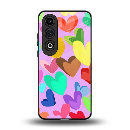 Love Spectrum back phone cover | glass case for oneplus nord ce 4