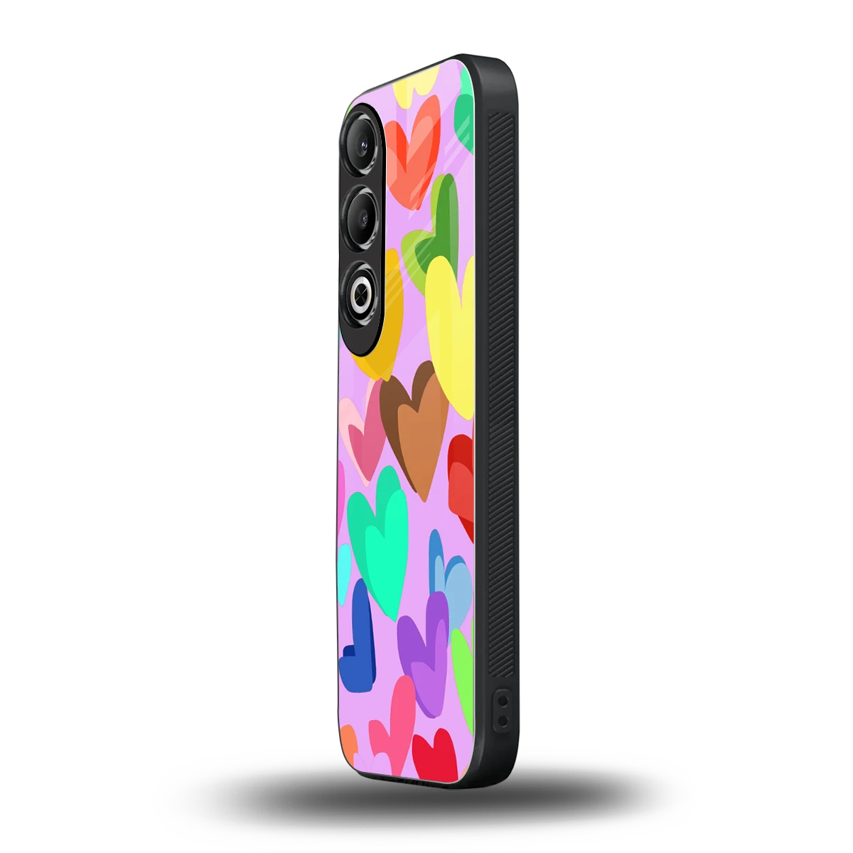 Love Spectrum oneplus nord ce 4 mobile cover | shockproof glass phone case