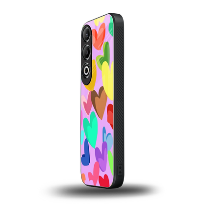 Love Spectrum oneplus nord ce 4 mobile cover | shockproof glass phone case