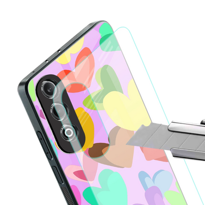 Love Spectrum stylish phone case for oneplus nord ce 4 | glossy glass and slim fit