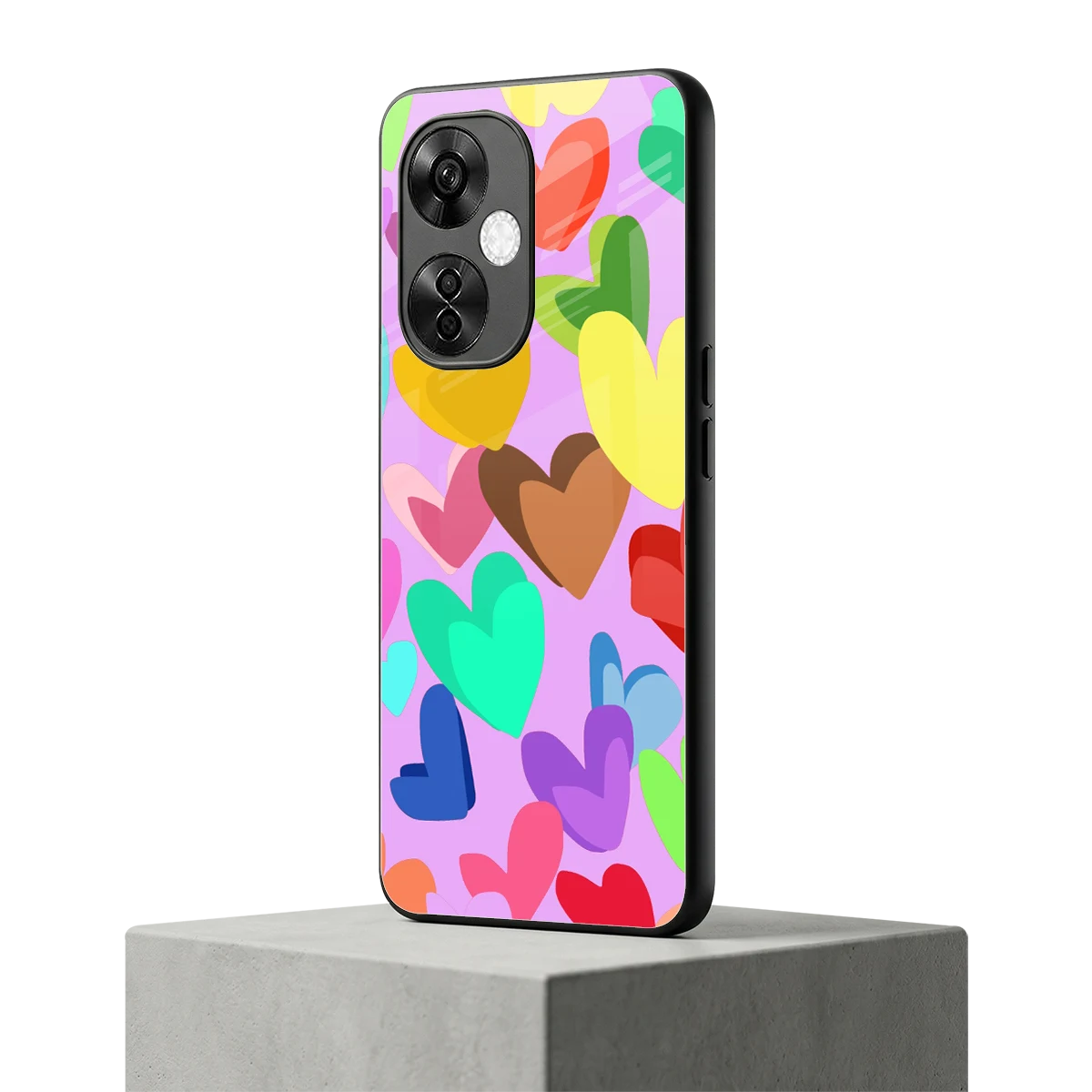 Love Spectrum oneplus nord ce 3 lite mobile cover | shockproof glass phone case