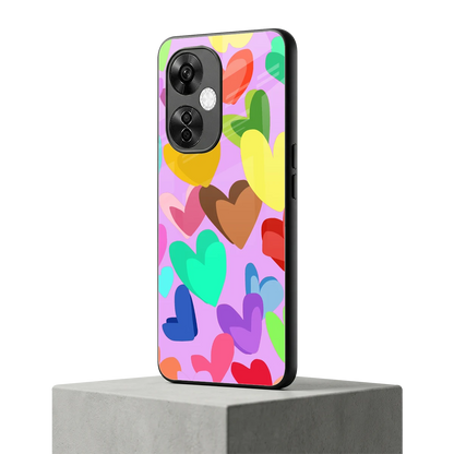 Love Spectrum oneplus nord ce 3 lite mobile cover | shockproof glass phone case