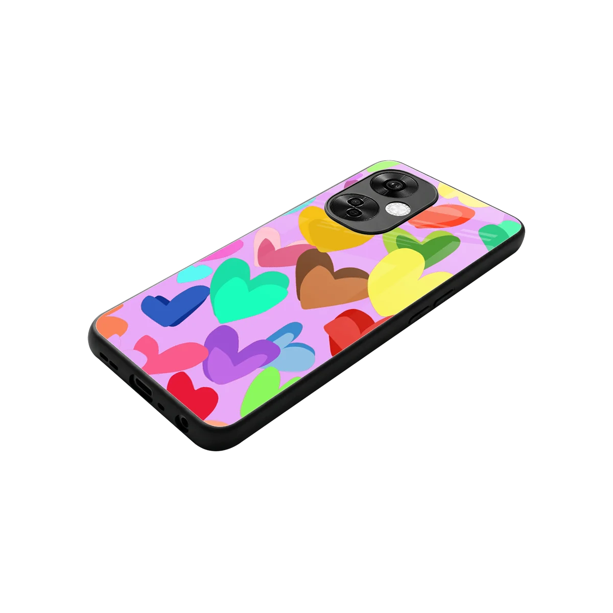 Love Spectrum stylish phone case for oneplus nord ce 3 lite | glossy glass and slim fit