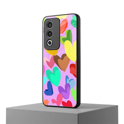 Love Spectrum oppo a3 pro mobile cover | shockproof glass phone case
