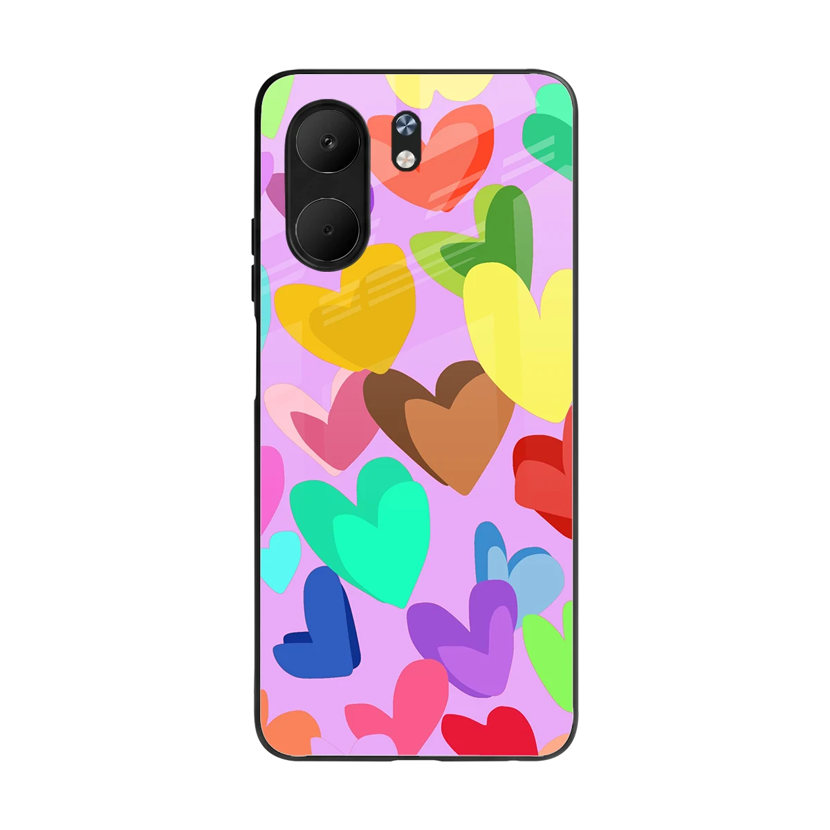 Love Spectrum back phone cover | glass case for oppo a5x 5g