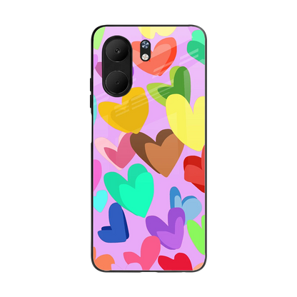 Love Spectrum back phone cover | glass case for oppo a5x 5g
