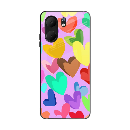 Love Spectrum back phone cover | glass case for oppo a5x 5g