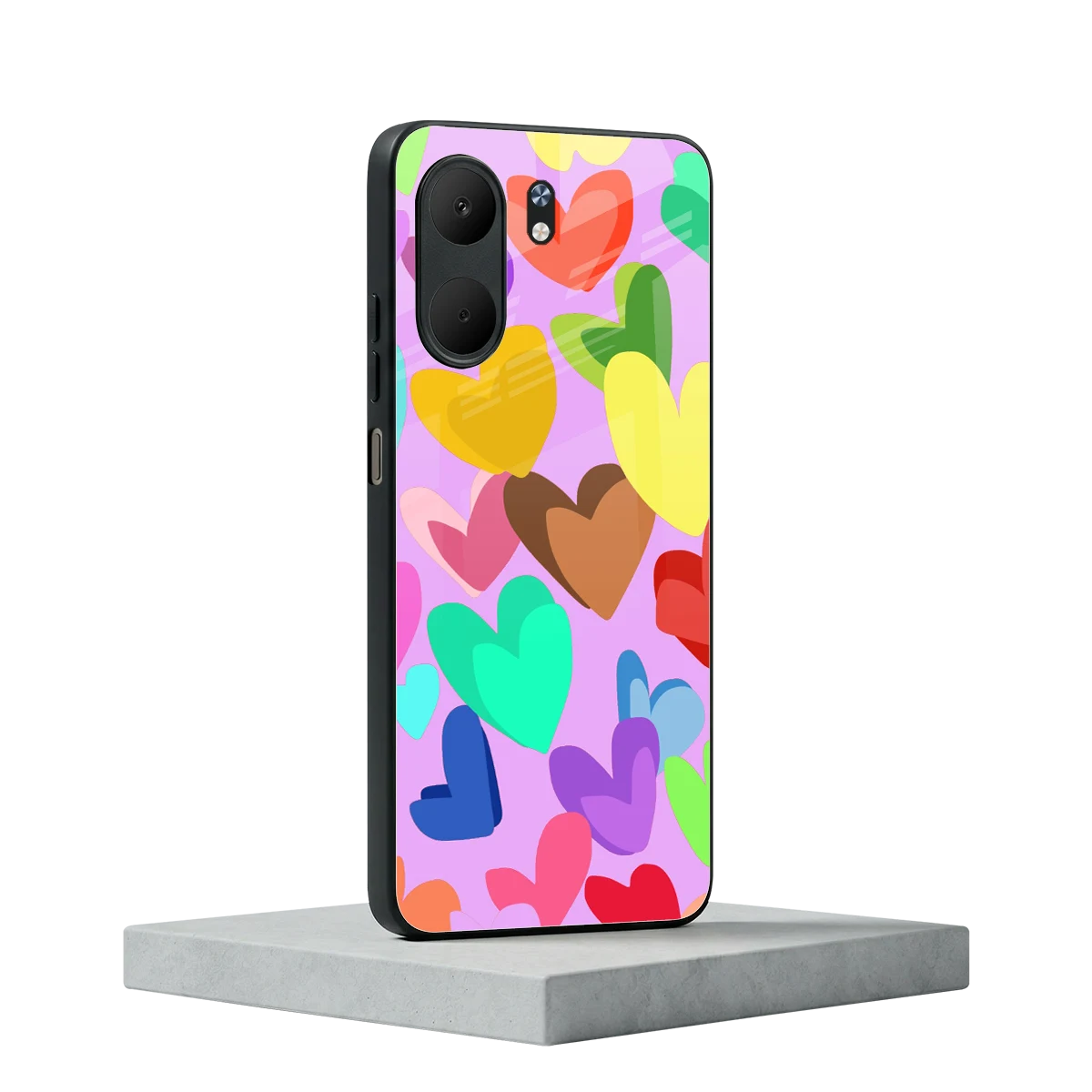 Love Spectrum oppo a5x 5g mobile cover | shockproof glass phone case