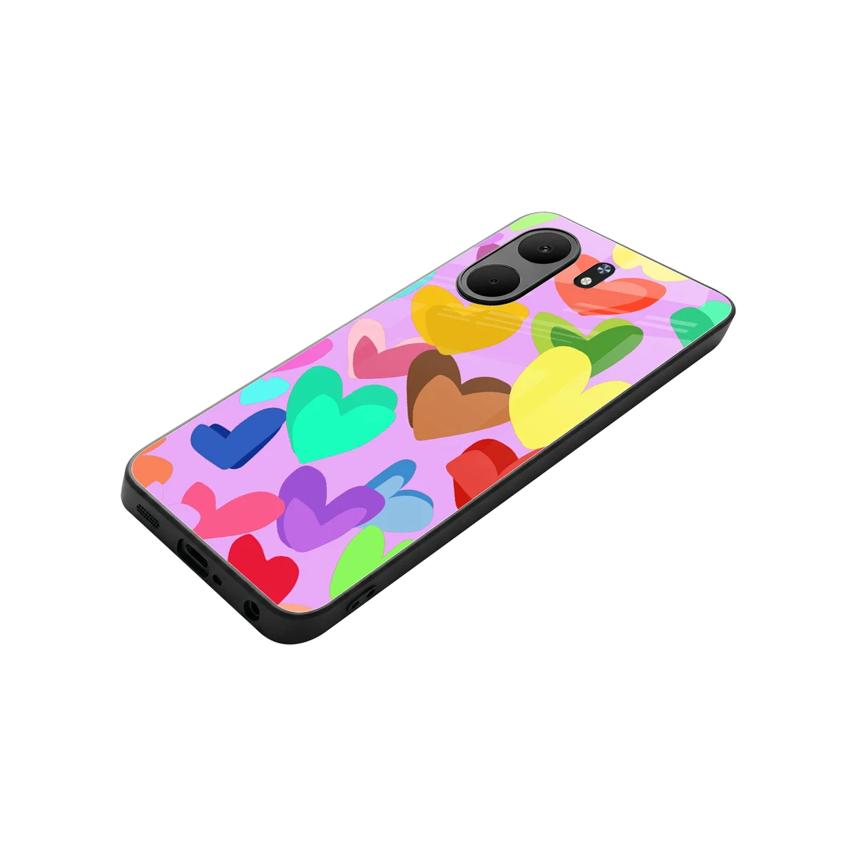 Love Spectrum stylish phone case for oppo a5x 5g | glossy glass and slim fit