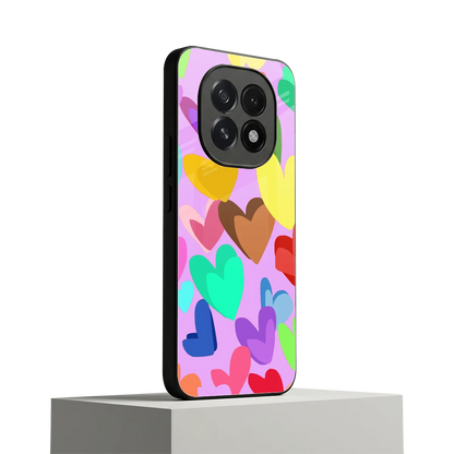Love Spectrum oppo f29 5g mobile cover | shockproof glass phone case