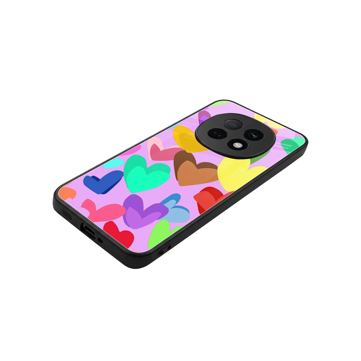 Love Spectrum stylish phone case for oppo f29 pro 5g | glossy glass and slim fit