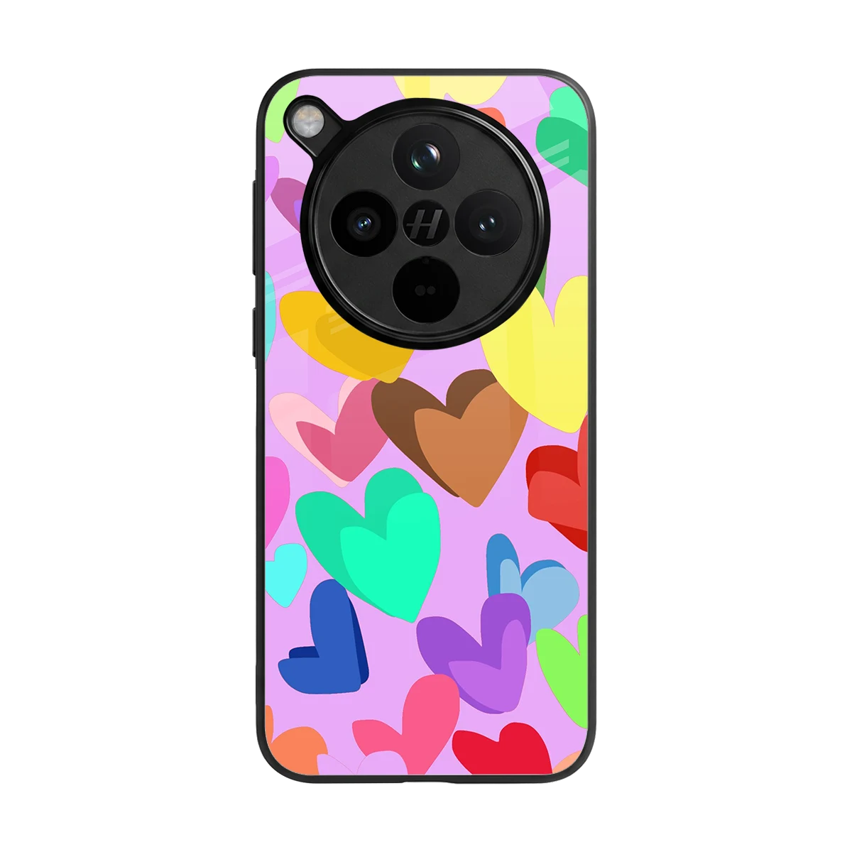 Love Spectrum back phone cover | glass case for oppo find x8