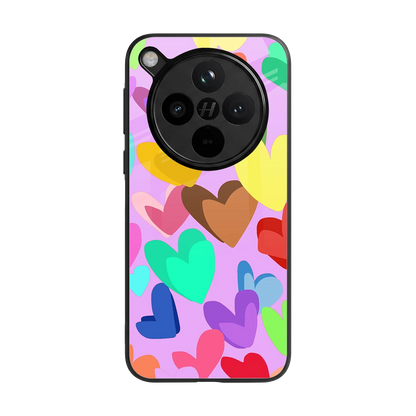 Love Spectrum back phone cover | glass case for oppo find x8