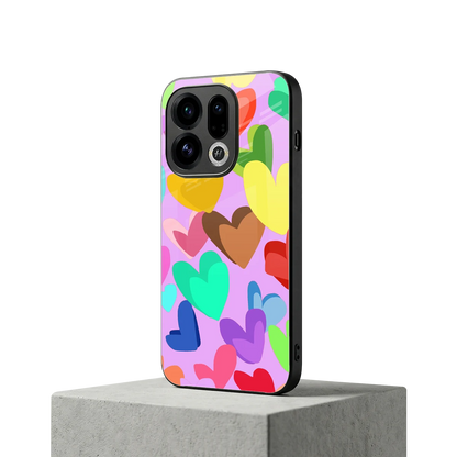 Love Spectrum oppo find x9 mobile cover | shockproof glass phone case