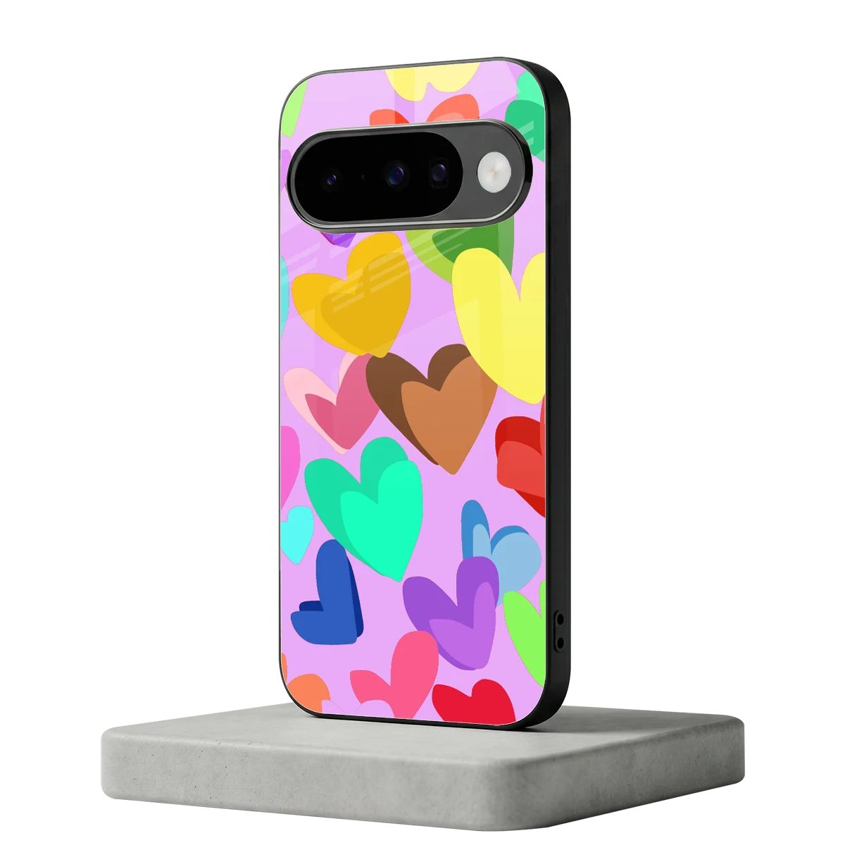Love Spectrum google pixel 10 mobile cover | shockproof glass phone case