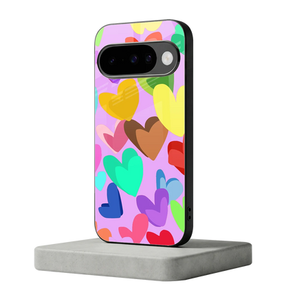 Love Spectrum google pixel 10 mobile cover | shockproof glass phone case