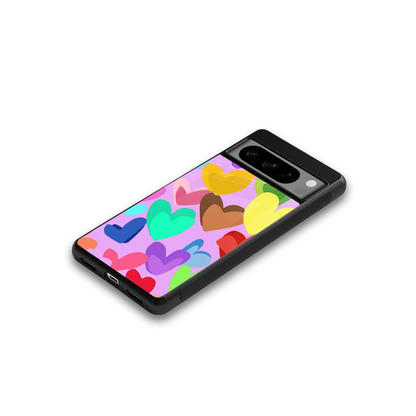 Love Spectrum google pixel 8 pro mobile cover | shockproof glass phone case
