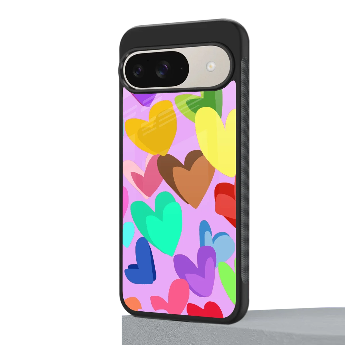 Love Spectrum google pixel 9 mobile cover | shockproof glass phone case