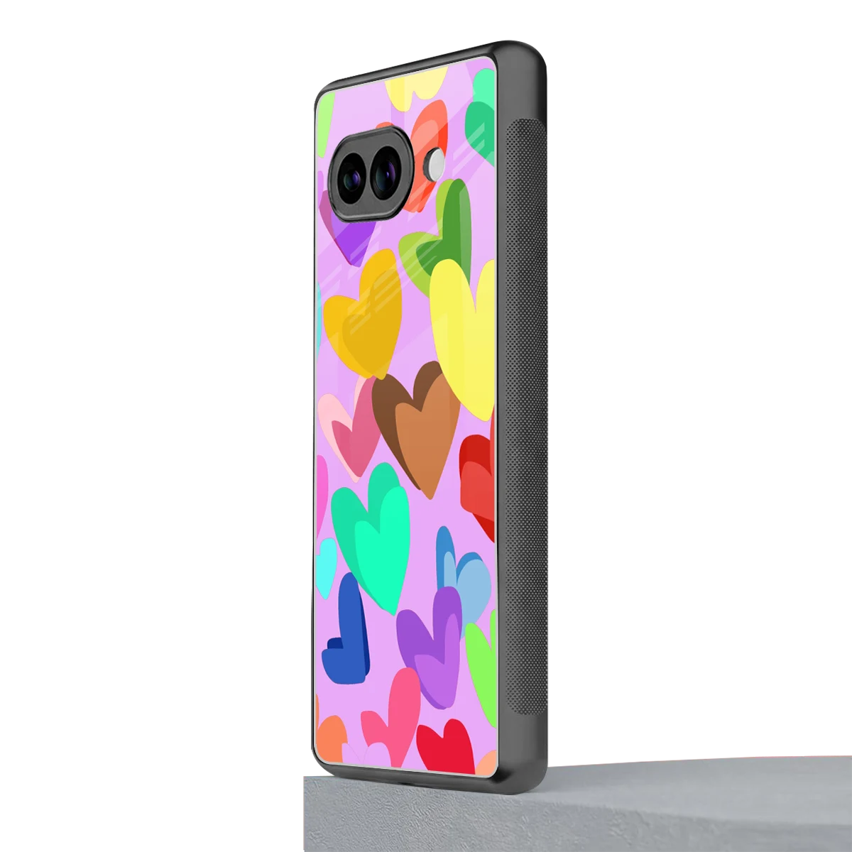 Love Spectrum google pixel 10a mobile cover | shockproof glass phone case