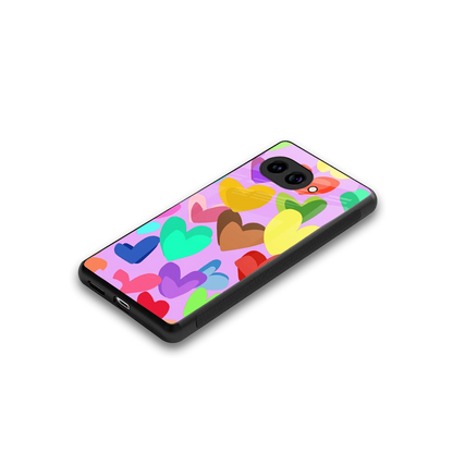 Love Spectrum stylish phone case for google pixel 10a | glossy glass and slim fit