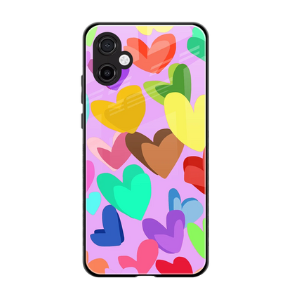 Love Spectrum back phone cover | glass case for samsung galaxy a06 5g