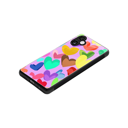 Love Spectrum stylish phone case for samsung galaxy a06 5g | glossy glass and slim fit
