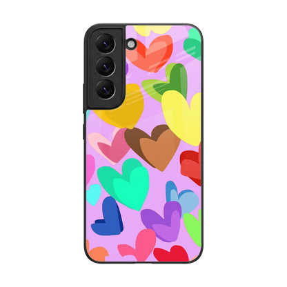 Love Spectrum back phone cover | glass case for samsung galaxy s22