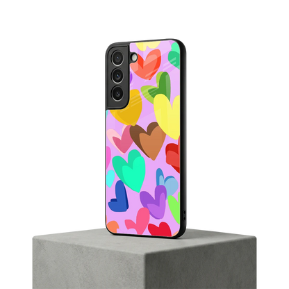 Love Spectrum samsung galaxy s22 mobile cover | shockproof glass phone case