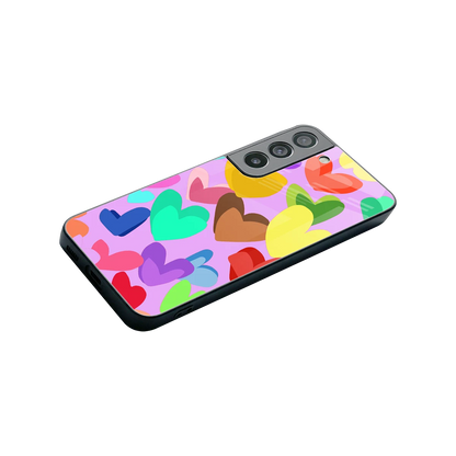 Love Spectrum stylish phone case for samsung galaxy s22 | glossy glass and slim fit